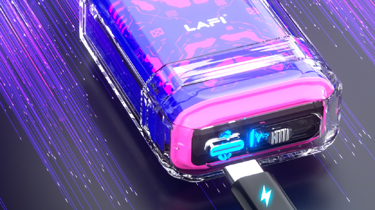 The Convenience of Type-C Charging in the LAFI QBOX 8000 Disposable Vape